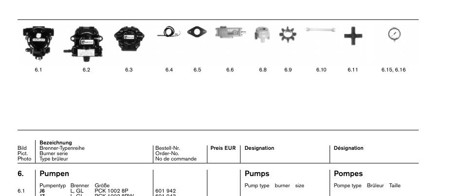 Pumpen Pumps Pompes