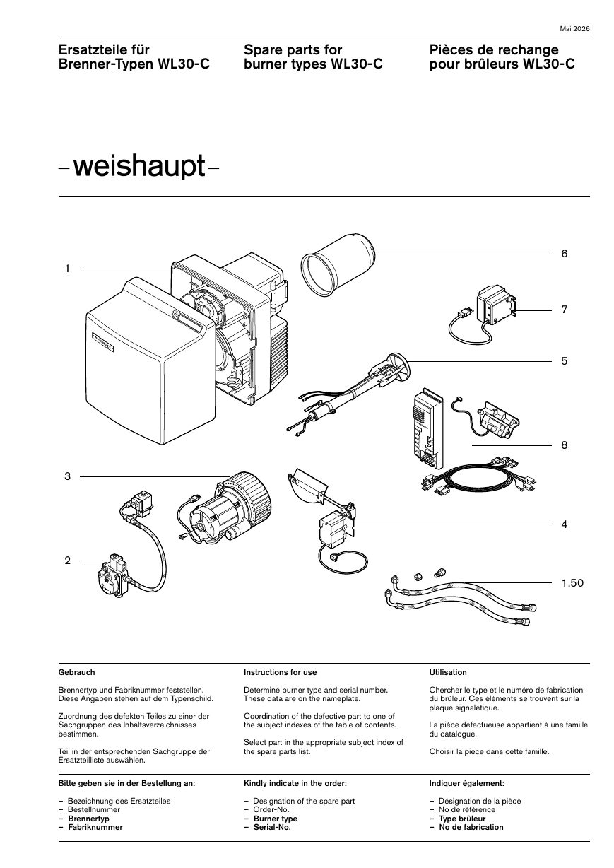 Weishaupt Brenner WL30-C