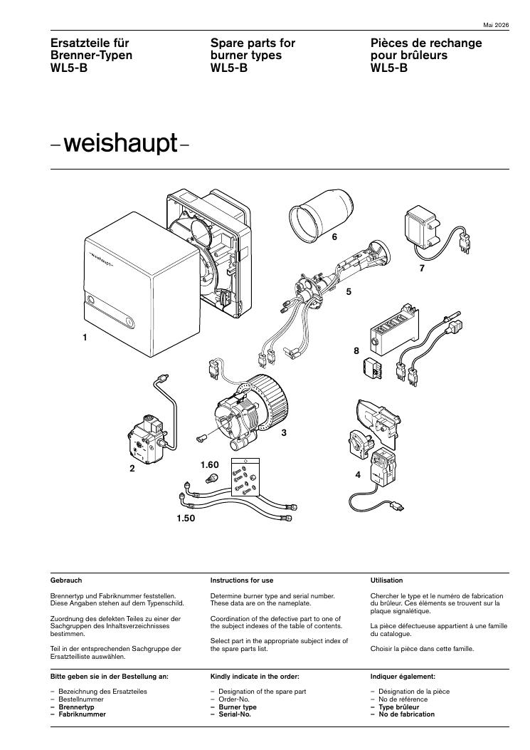 Weishaupt Heizsystem WL5-B