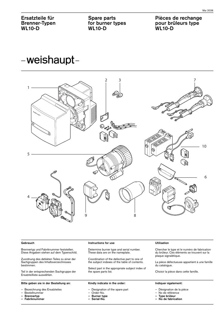 Weishaupt Heizsystem WL10-D