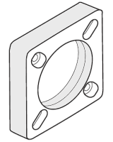 Bild von Zwischenflansch 30 mm WG10-C/20-C