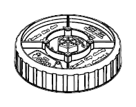 Bild von Revisionsdeckel PPs DN160 mit Dichtung