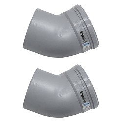 Bild von Bogen 45 Grad (x2 Stück)