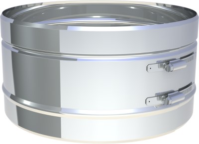 Bild von Edelstahl Klemmbänder Ø113 mm  (5 Stück)