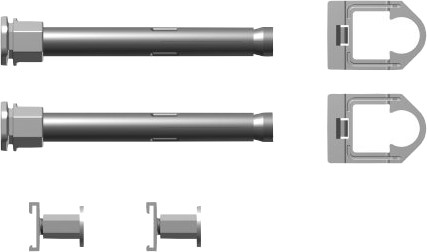 Bild von Kermi Bohrkonsolen-Set