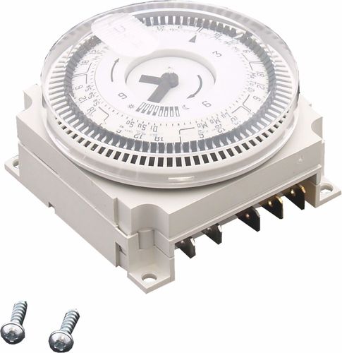 Bild von Analogschaltuhr mit Wochenprogramm