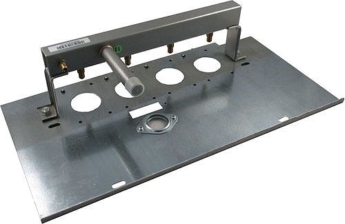 Bild von Brennerplatte mit Gasverteilrohr NG-4E-29 / TNG-29