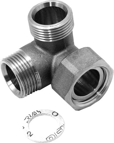 Bild von Winkel 3/4" Fl x 3/4"AG x 3/4"AG