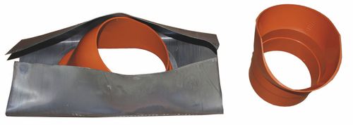 Bild von Universalpfanne DN150 rotbraun