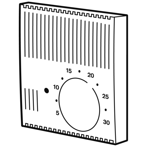 Bild von Raumtemperaturregler RTK 501 Heizen/Kühlen Aufputz