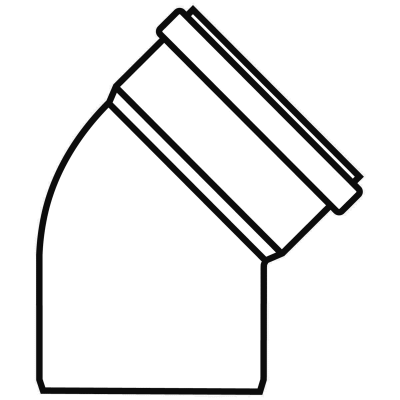 Bild von Bogen PP DN160 87 Grad 