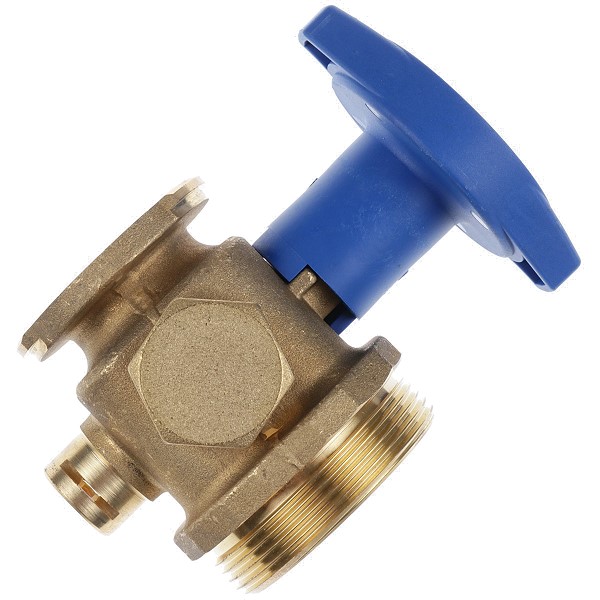 Bild von Kugelhahn DN 32 Griff blau