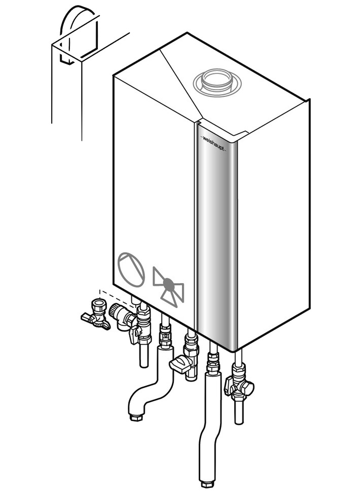 Bild von Paket WTC-GW 15-B W für WAS 70/100 Eco