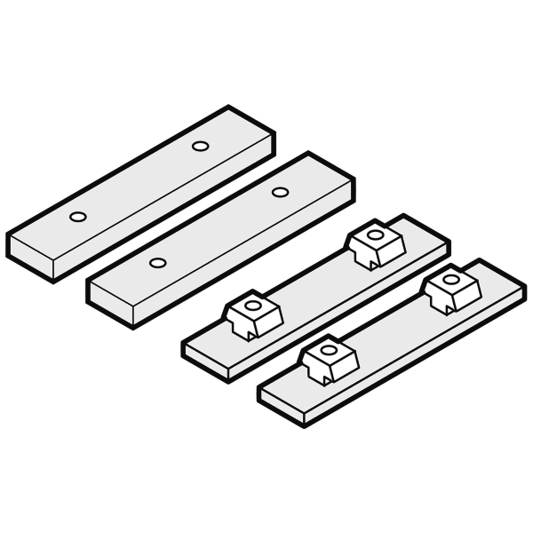 Bild von Montageschienen Verbinder Set