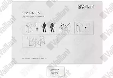 Bild von Vaillant Umstellsatz E/H/Lw/S <-> P/LPG
