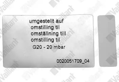 Bild von Vaillant Umstellsatz P->H (DE/AT)