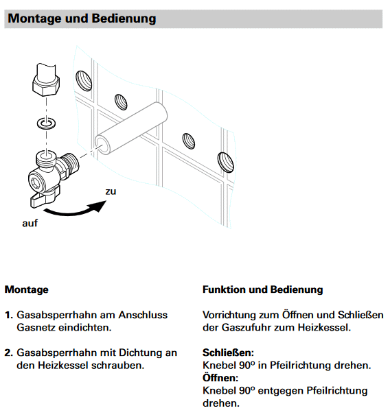Bild von Gas-Eckhahn 7817525