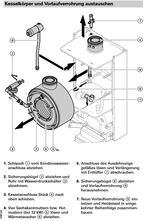 Bild von Vorlaufverrohrung WB2 11+24kW