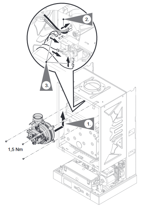 Bild von Gebläse 45W VGR0120155 mit Hallsensor