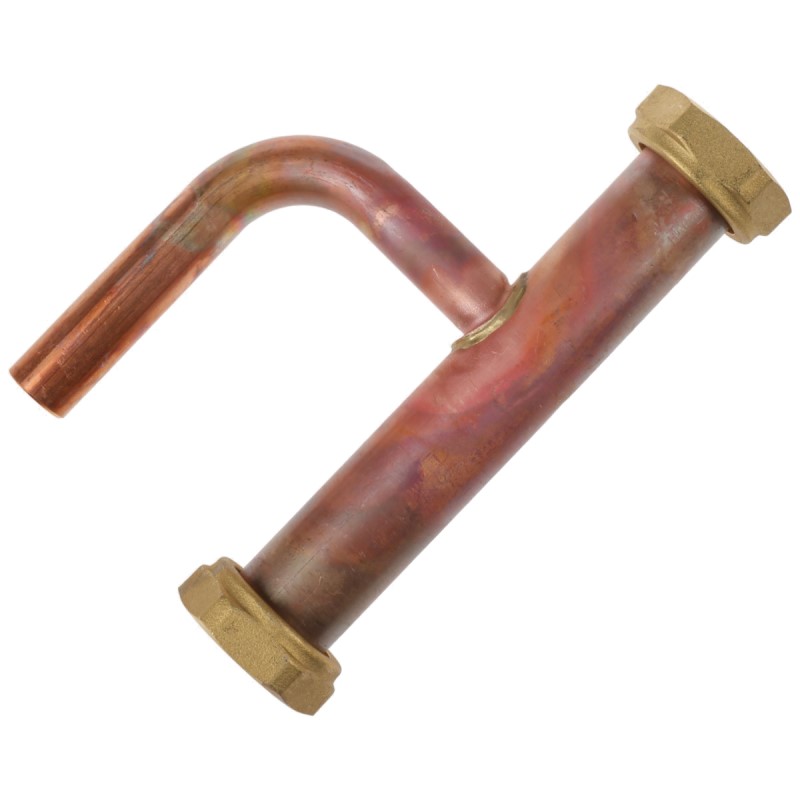 Bild von Rücklaufrohr G1 1/2 mit Anschluss 22 x 1