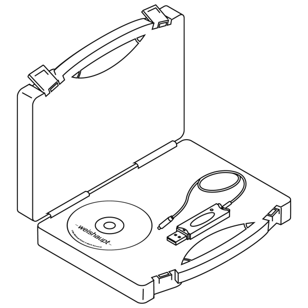 Bild von Servicepaket PC-Tool Flammenwächter FLW10/KLC Com V1.25