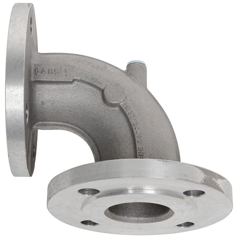 Bild von Flanschbogen DN50 x 90 Grad