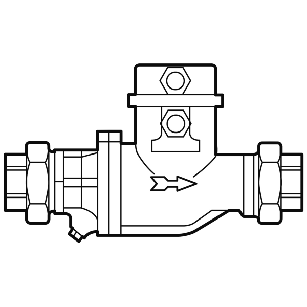 Bild von Gaszähler QA 25/GI Anschluss G1 PN4 QN 2,5-40m³/h