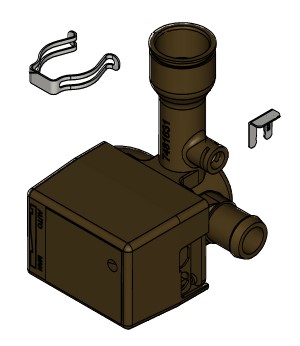 Bild von Verteiler mit 3-Wege-Ventil