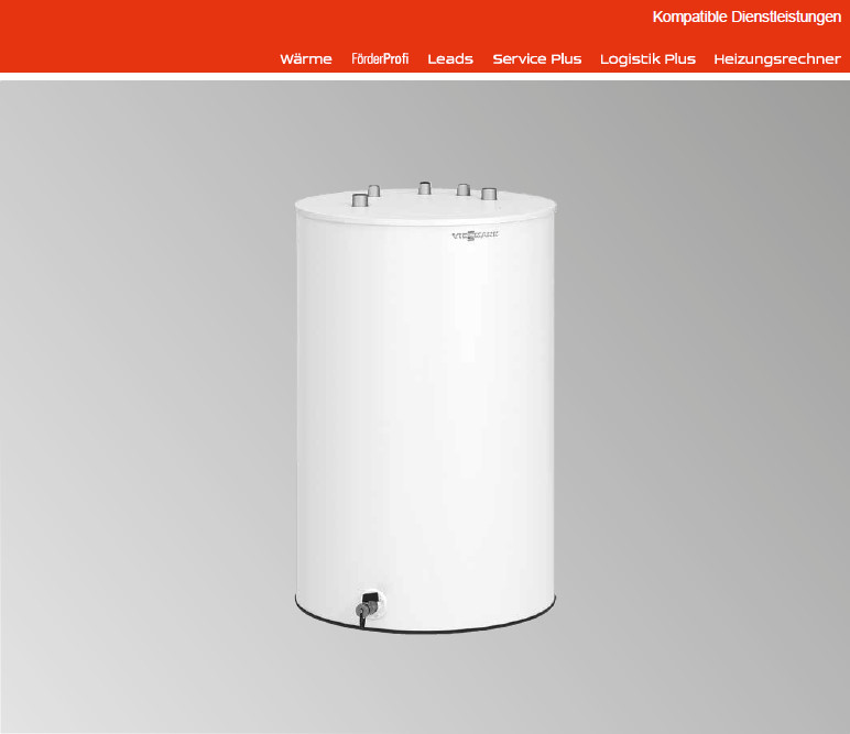 Bild für Kategorie Vitocell 100-W Stahl 120/150 L
