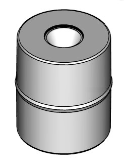 Bild von Schalldämpfer DN70 Vitorondens WT
