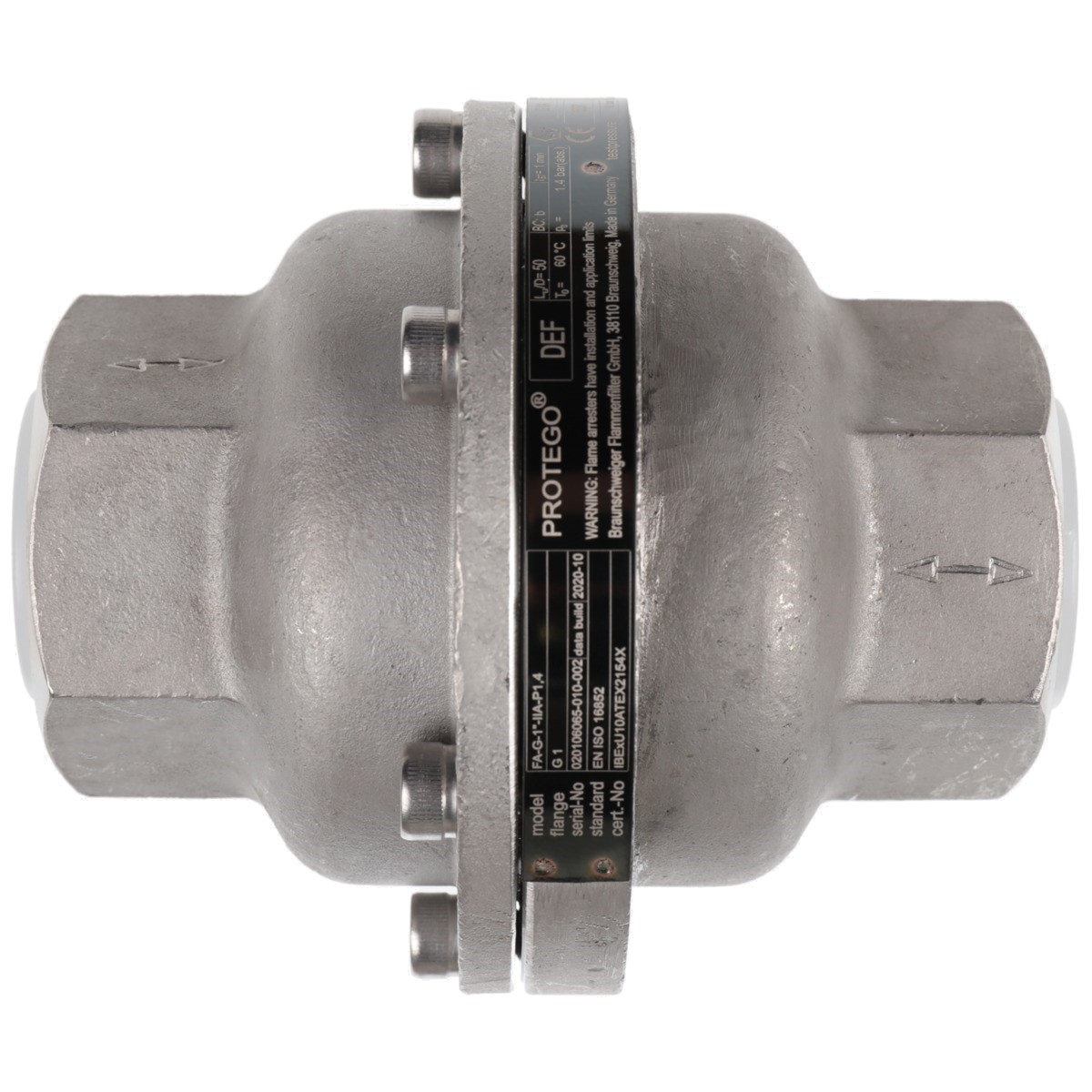 Bild von Flammenrückschlagsicherung FA-G25 G1" IIA-P1,4