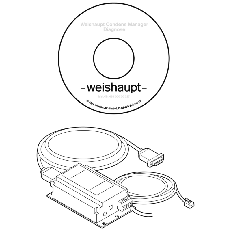 Bild von Servicepaket PC-Tool WCM-Diagnose W-EA für WTC mit WCM-Regelung