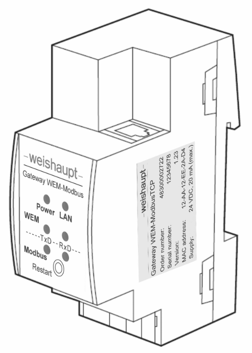 Bild von Gateway WEM-Modbus