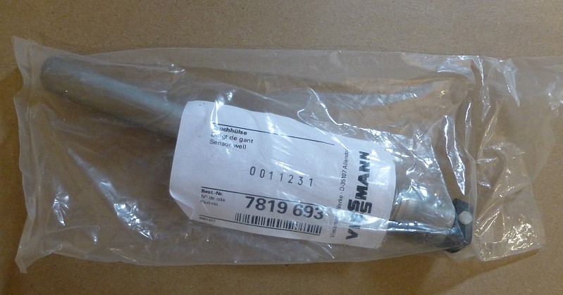 Bild von Speicher Tauchhülse R1/2 x 200 mm