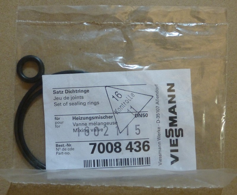 Bild von Ersatz Dichtungsringe DN50 Mischer 3+4