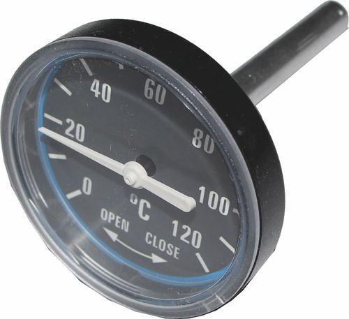 Bild von Thermometer lang, blau 20-120°C