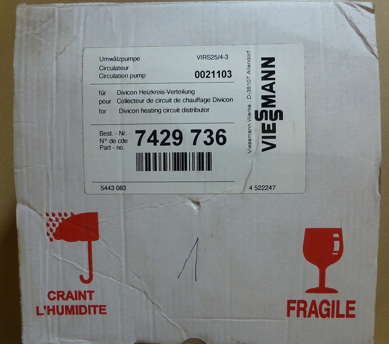 Bild von Umwälzpumpe VI RS25/4-3 FSL 130-9