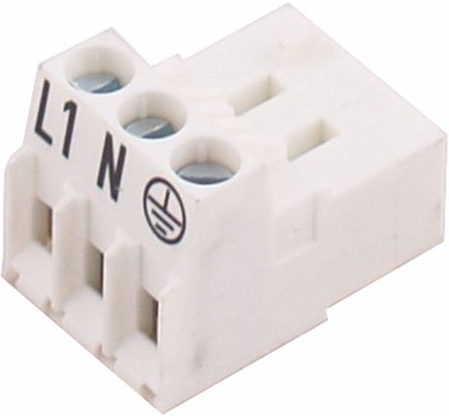 Bild von Gegenstecker RAST5F 3polig weiß für WRS-System BM-2