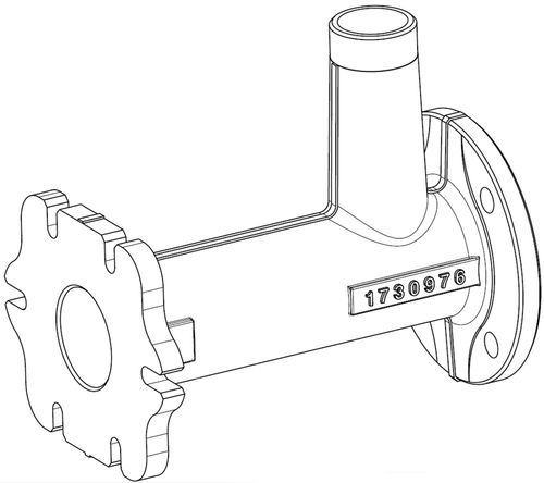 Bild von Anschlussrohr DN80 für MGK-2 390-630