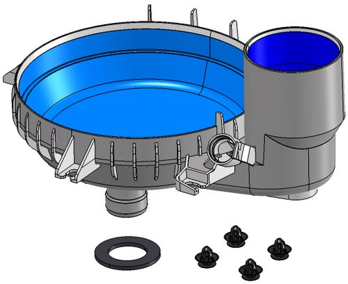 Bild von Kondensatwanne Ø180 mm Kunststoff für CGB-2