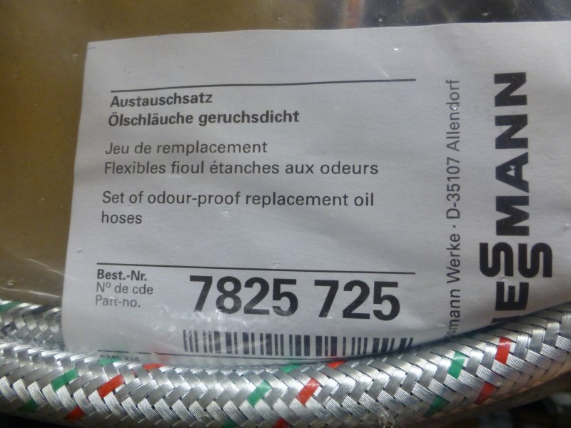 Bild von Satz Ölschläuche geruchsdicht