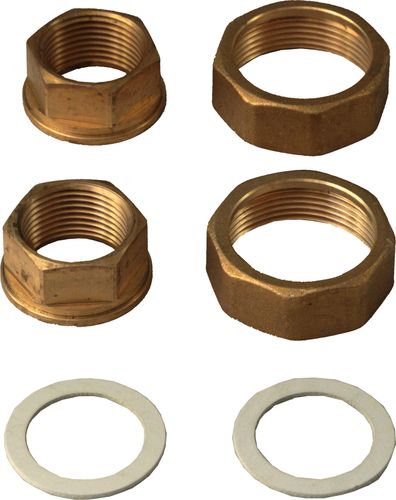 Bild von Übergangsverschraubung 1 1/2" Messing für Hydraulik-Gruppe