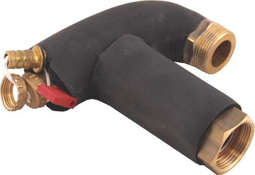Bild von Verrohrung Durchflußsensor E-Heizung Ø28 mm für BWL-1