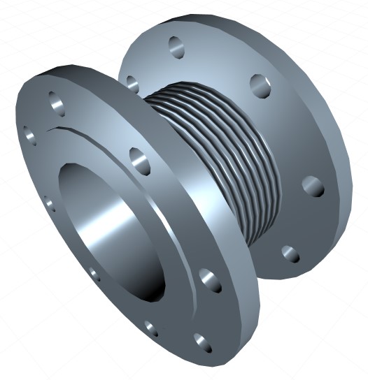 Bild von Axial-Kompensator Set DN 125