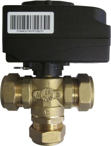Bild von Dreiwegeventil mit Motor komplett für BWS-1/CPM-1