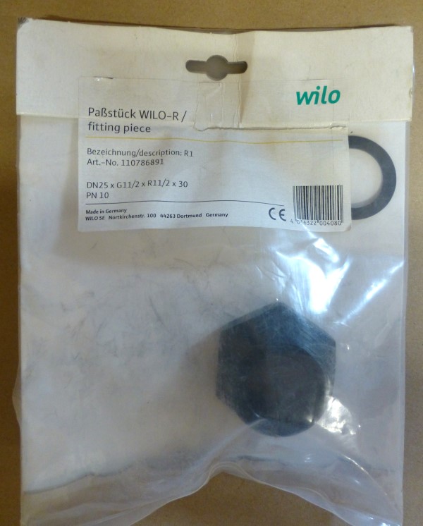 Bild von WILO Gewinde-Passstück R 1