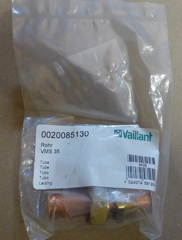 Bild von Ersatz Rohr für Vaillant VMS 30