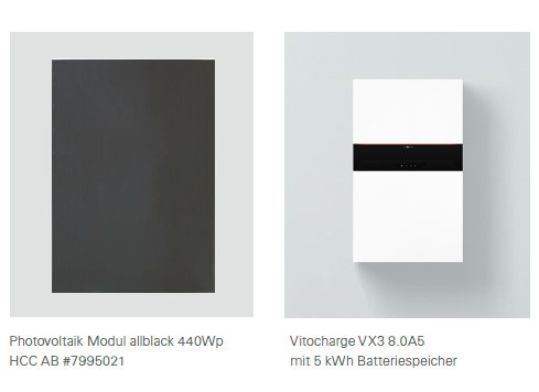 Bild von PV-Paket mit 22 Modulen 440Wp + Batteriespeicher 5 kWh