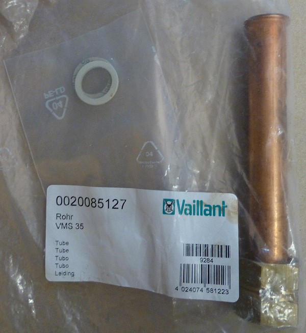 Bild von Ersatz Rohr für Vaillant VMS 30