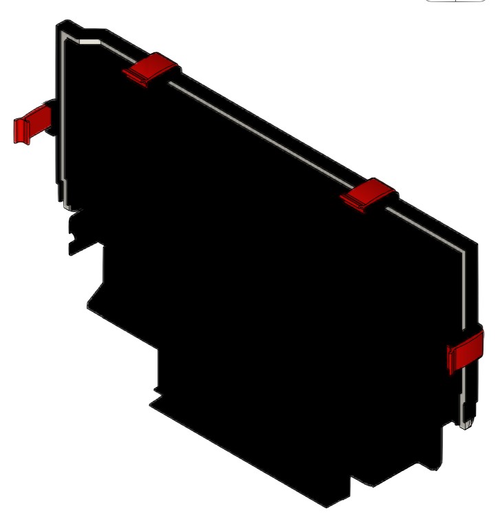 Bild von Gehäuse Rückwand Vitodens 200-W  B2HB, B2KB